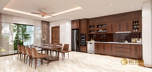 Thiết kế nội thất gia đình hợp phong thủy